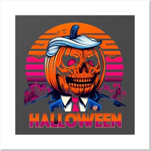 Trump - Halloween Scary Design Posters and Art